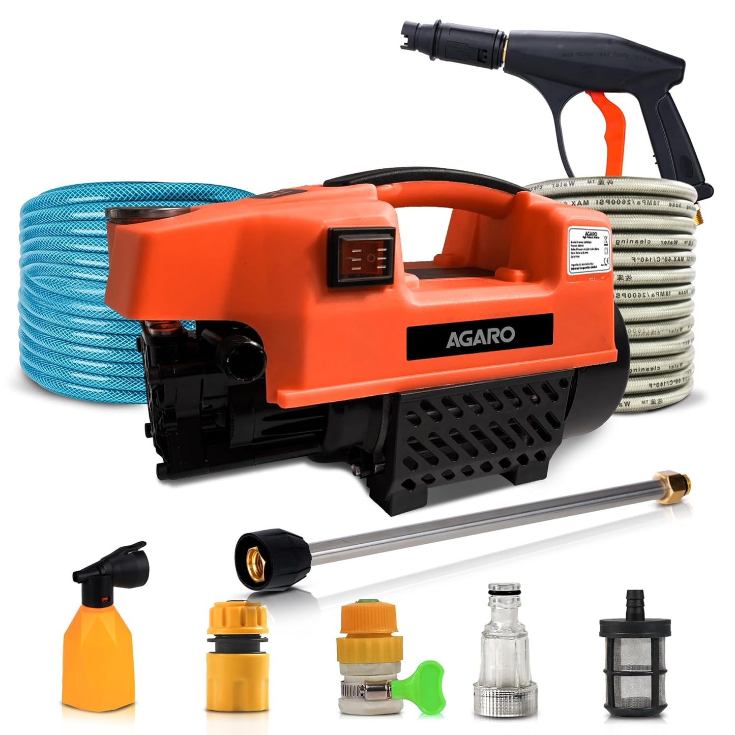 High Pressure Washer, Car Washer, Bike &amp; Home...